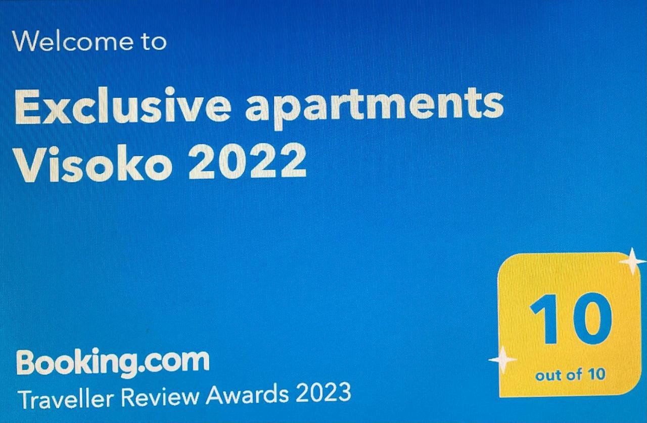 Exclusive Apartments Visoko 2022 Екстериор снимка